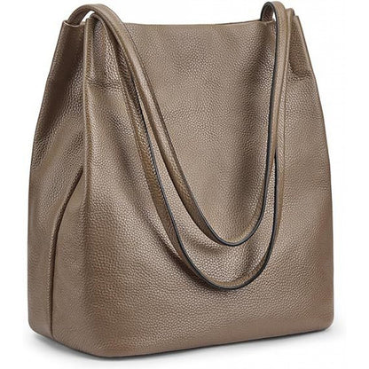 Stylish Leather Hobo Handbag Acalora