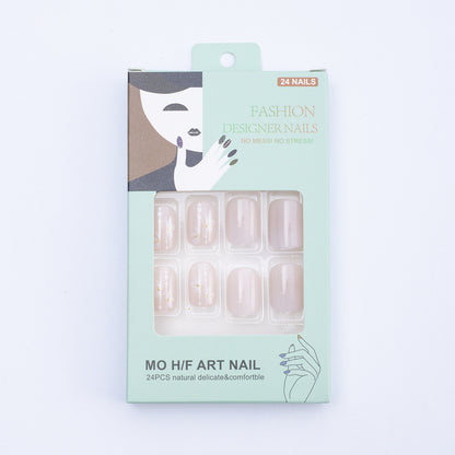 Delicate artificial nails with floral details Acalora
