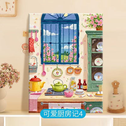 Kitchen-Themed Decorative Canvas Art