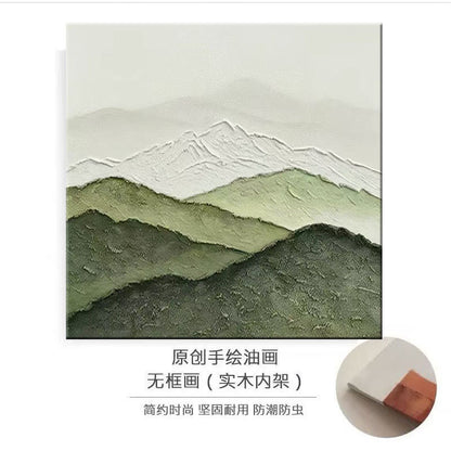 Textured Canvas Landscape Art
