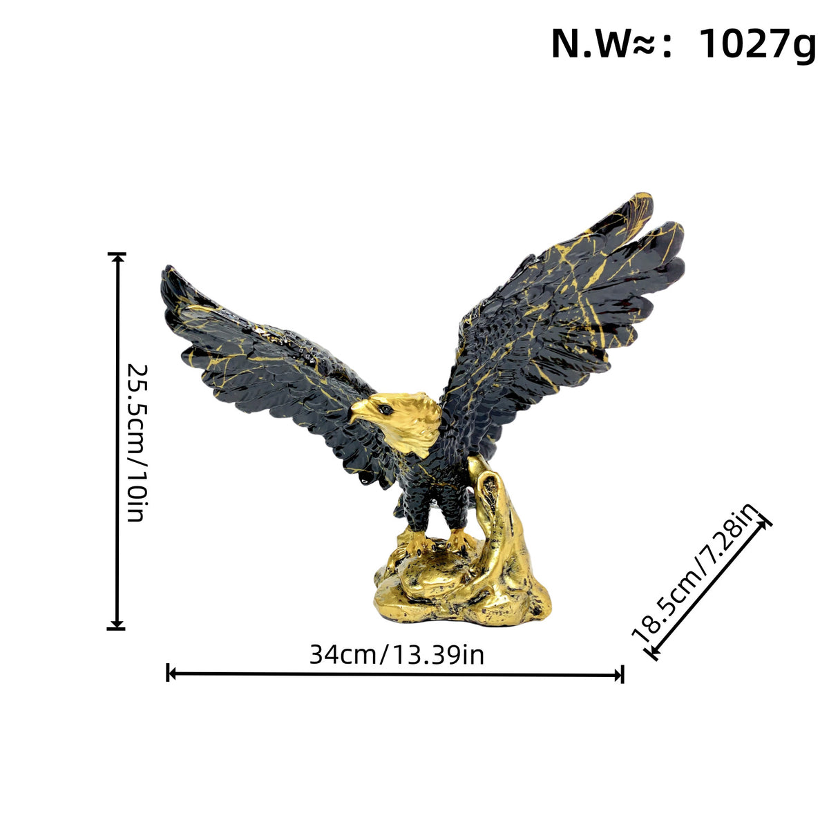 Artistic Eagle Sculpture Acalora