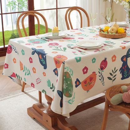 Floral Print Table Cover