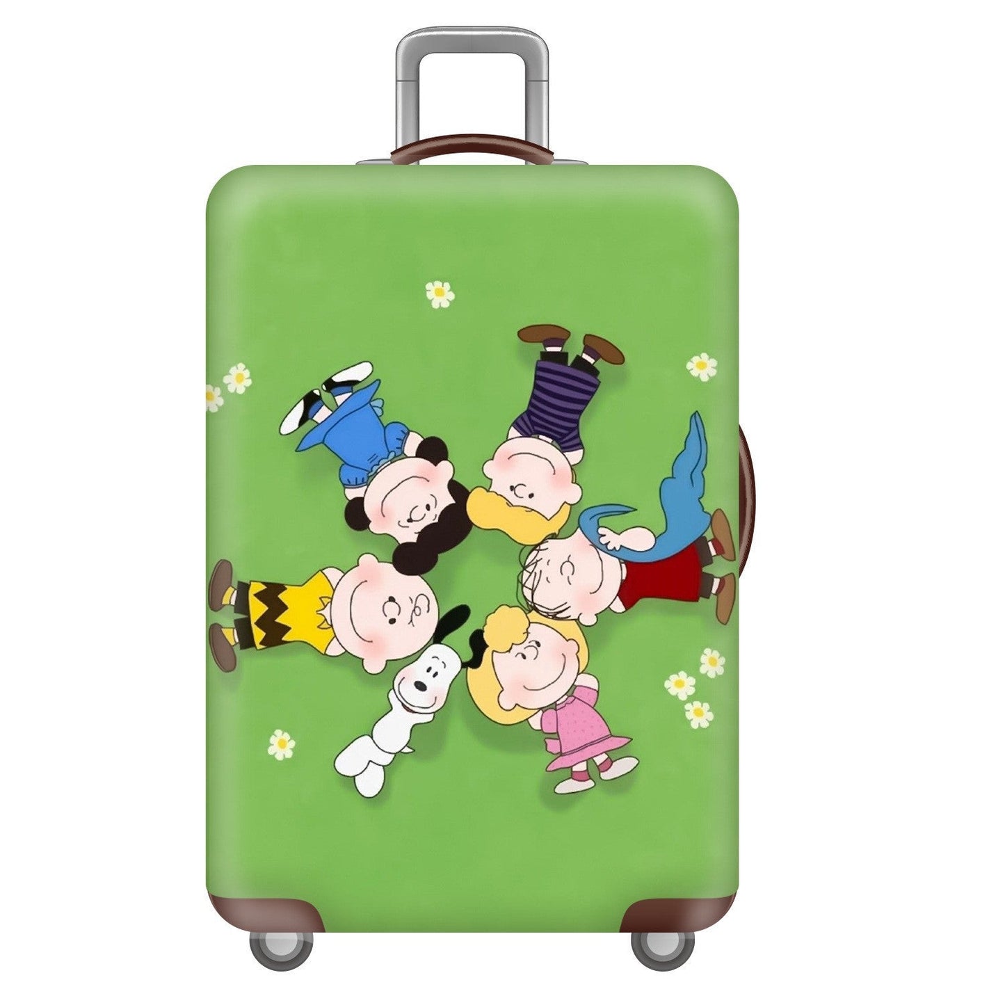 Unisex hard-shell travel suitcase with playful Snoopy motif Brehn