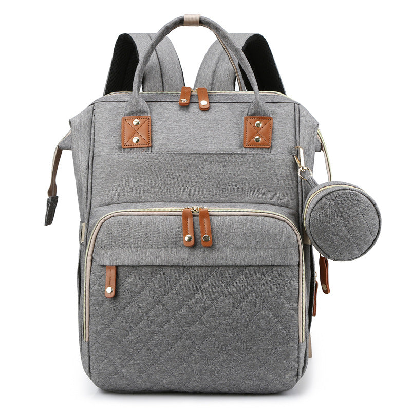 WoQuilted Multi-Pocket Travel Backpack Acalora