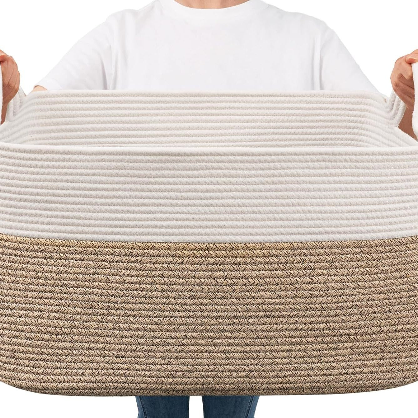 Women's Versatile Storage Basket with Sturdy Handles Skanto