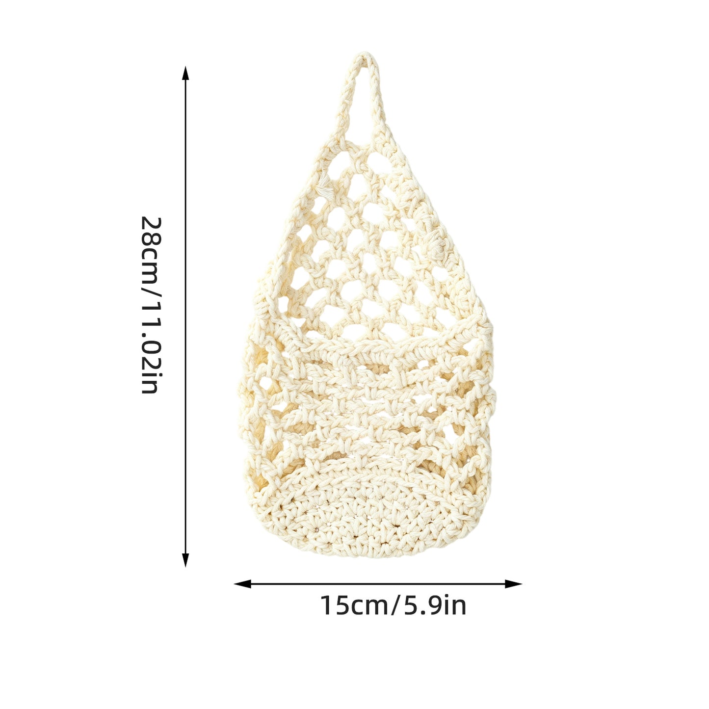 Macrame Flower Basket Acalora