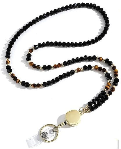 Beaded Eyewear Retractable Lanyard Acalora