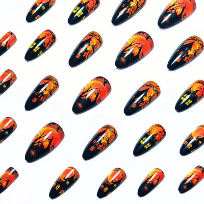 Creative Halloween-Themed Nail Art Acalora