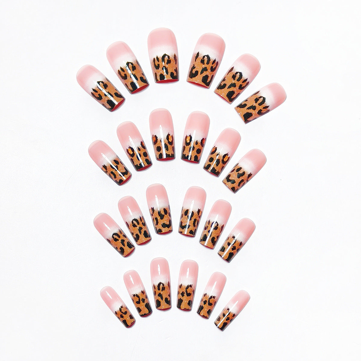 Designer Leopard Print Nail Art Acalora