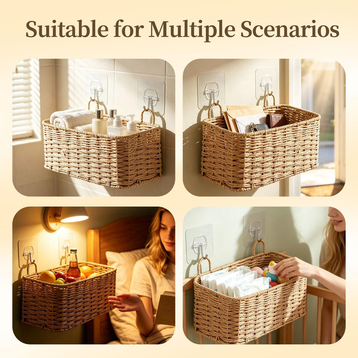 Boho Style Storage Basket Acalora