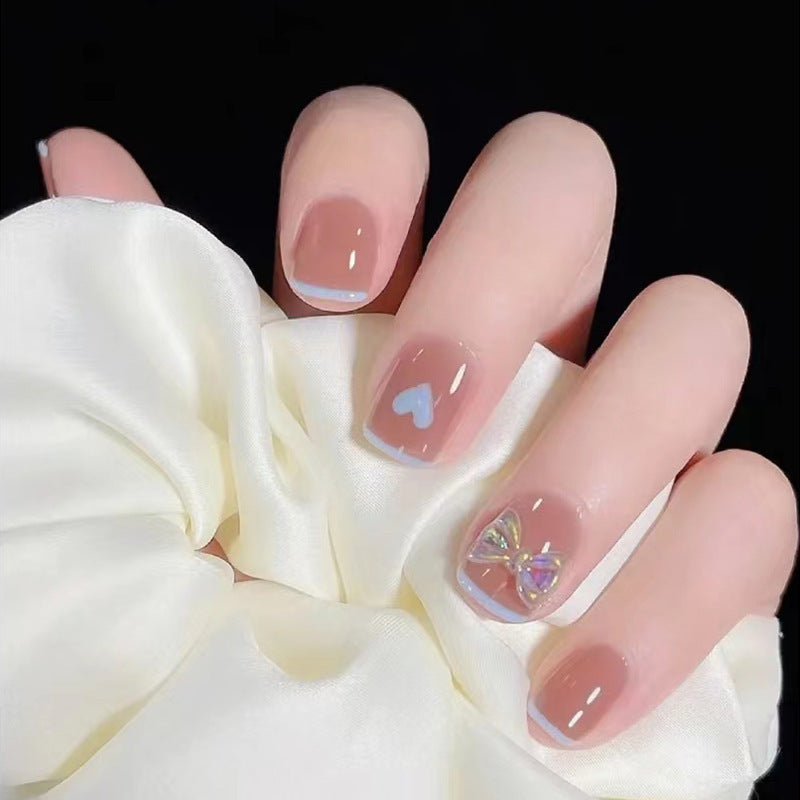 Decorative Floral Press-On Nail Art Set Acalora