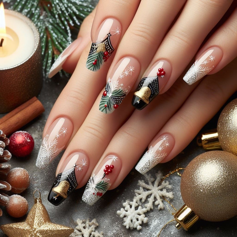 Decorative artificial nail set Acalora