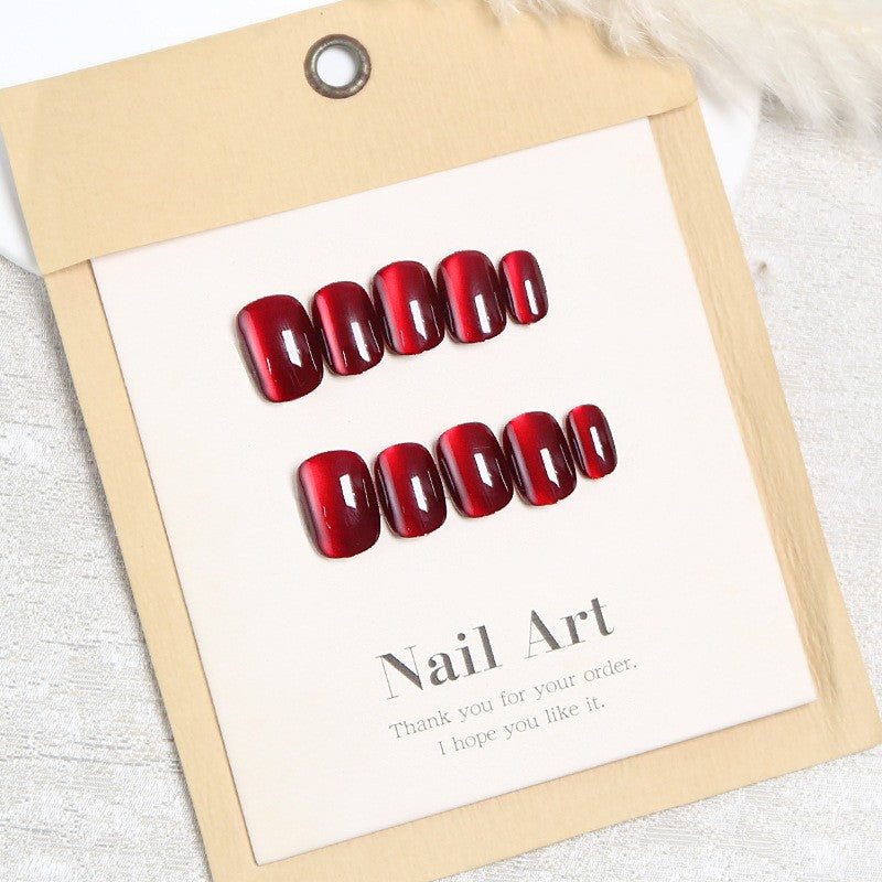 Artificial nail set with shiny and modern design Acalora