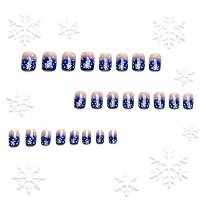 Seasonal Snowflake Nail Art Acalora
