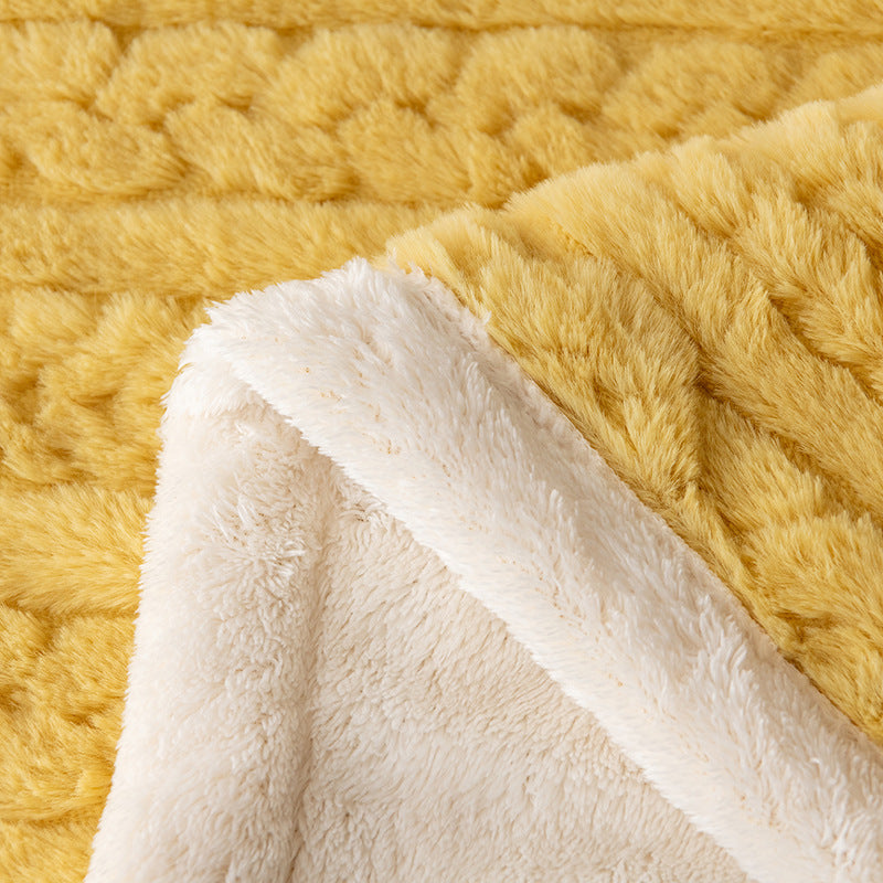 Unisex Plush Throw Blanket