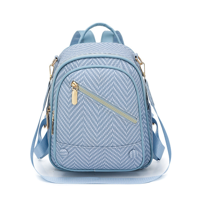 Chic Textured Backpack Acalora