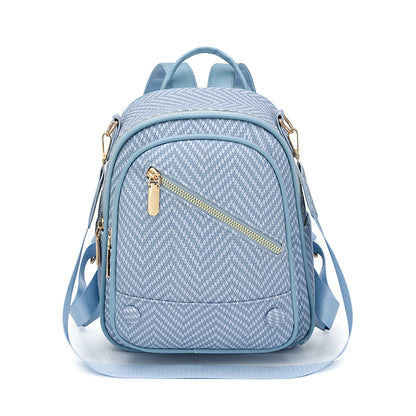 Chic Textured Backpack Acalora