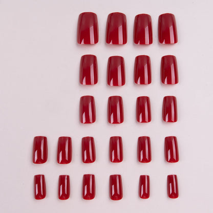 Premium Glossy Long Press-On Nails Acalora