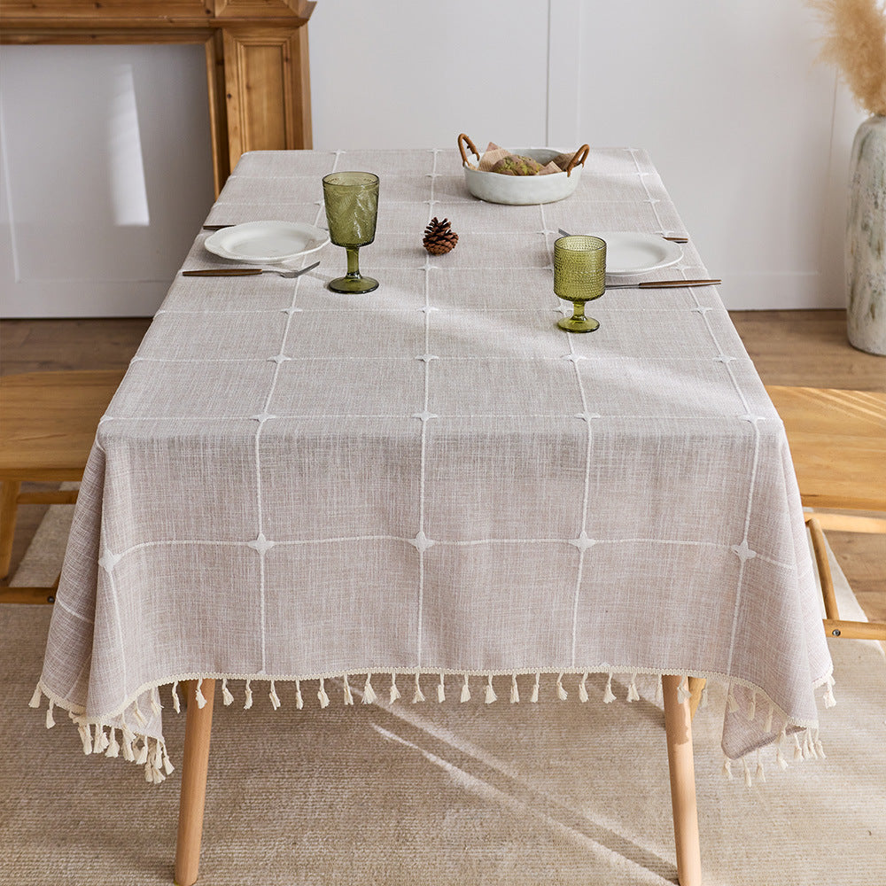 Elegant Textured Tablecloth  1788834189