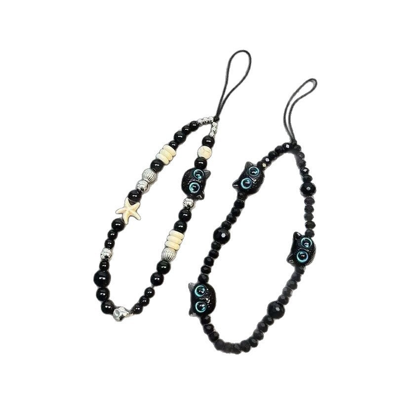 Decorative Beaded Charm Phone Strap Acalora