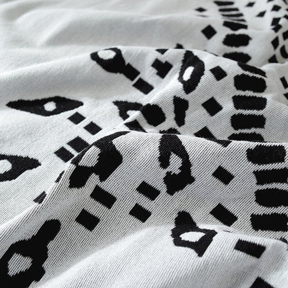 Decorative Thick Woven Sofa Throw Cover