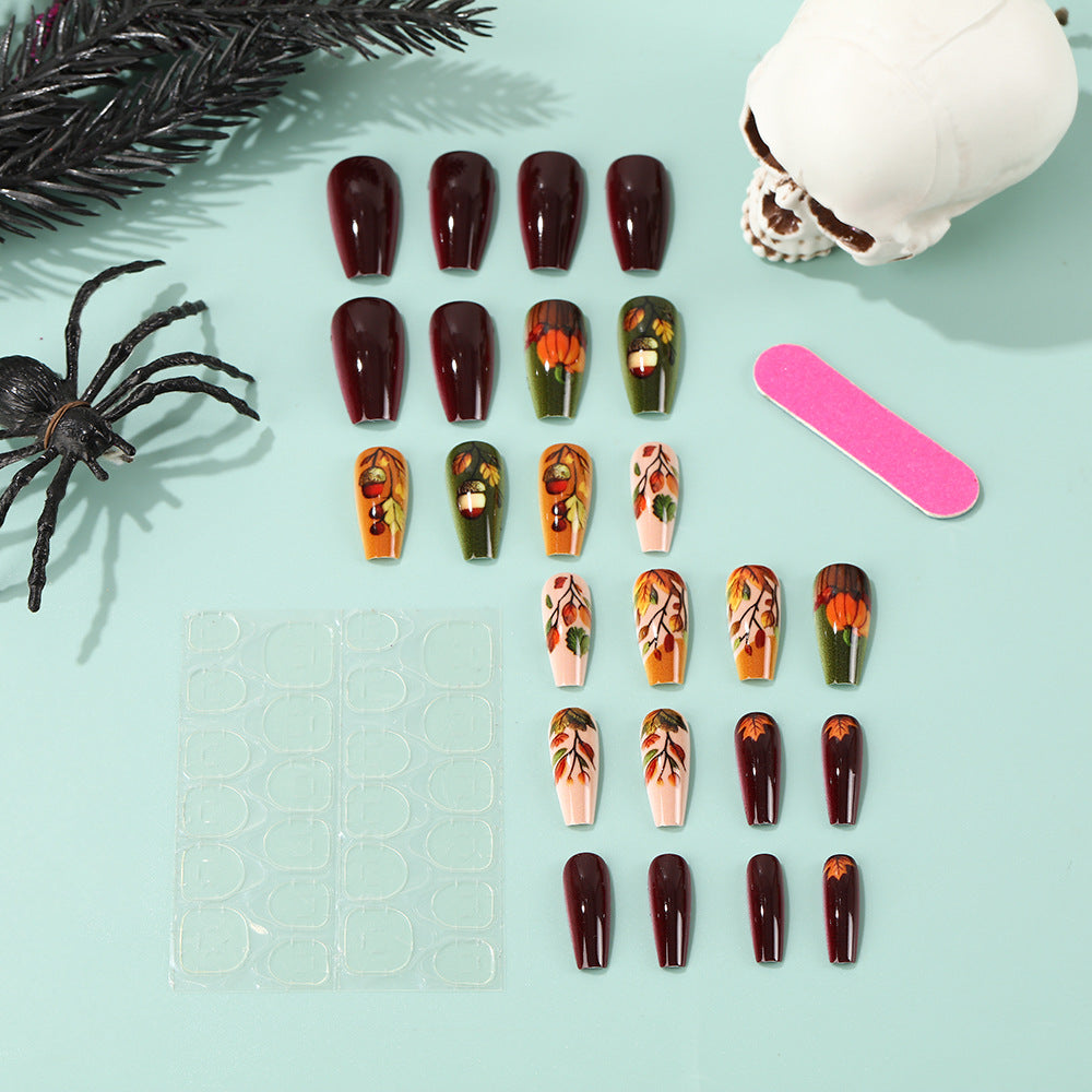 Creative Art Nails in Autumn Design Acalora