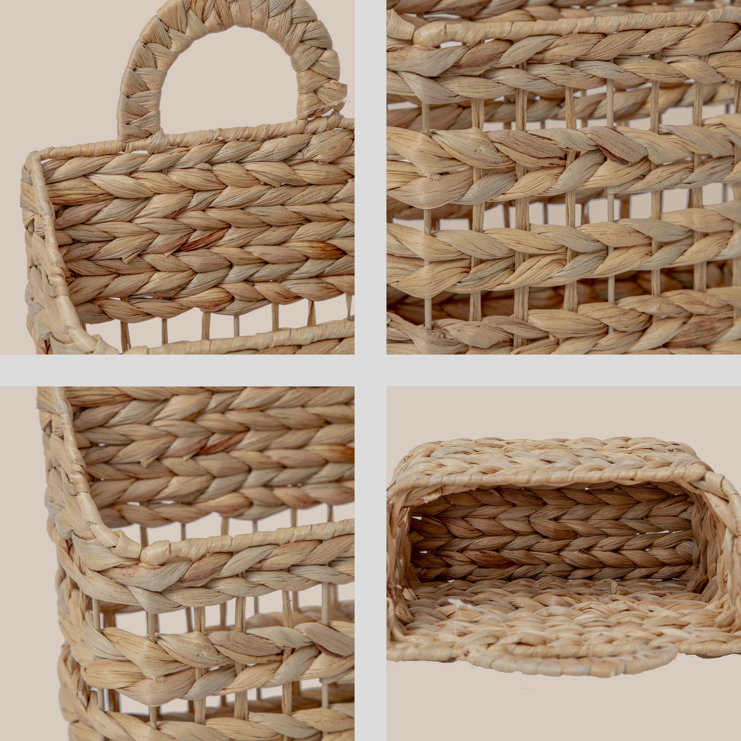 Handwoven storage basket Acalora