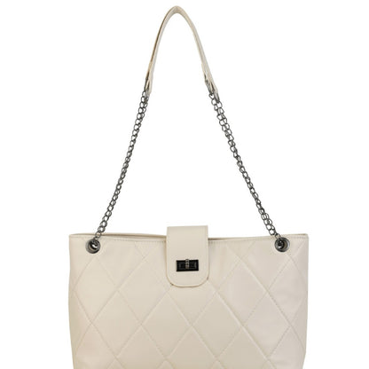Quilted Elegant Satchel Handbag Acalora