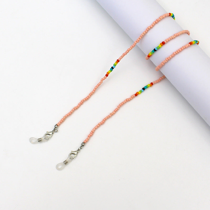 Colorful Beaded Eyewear Holder Chain Acalora