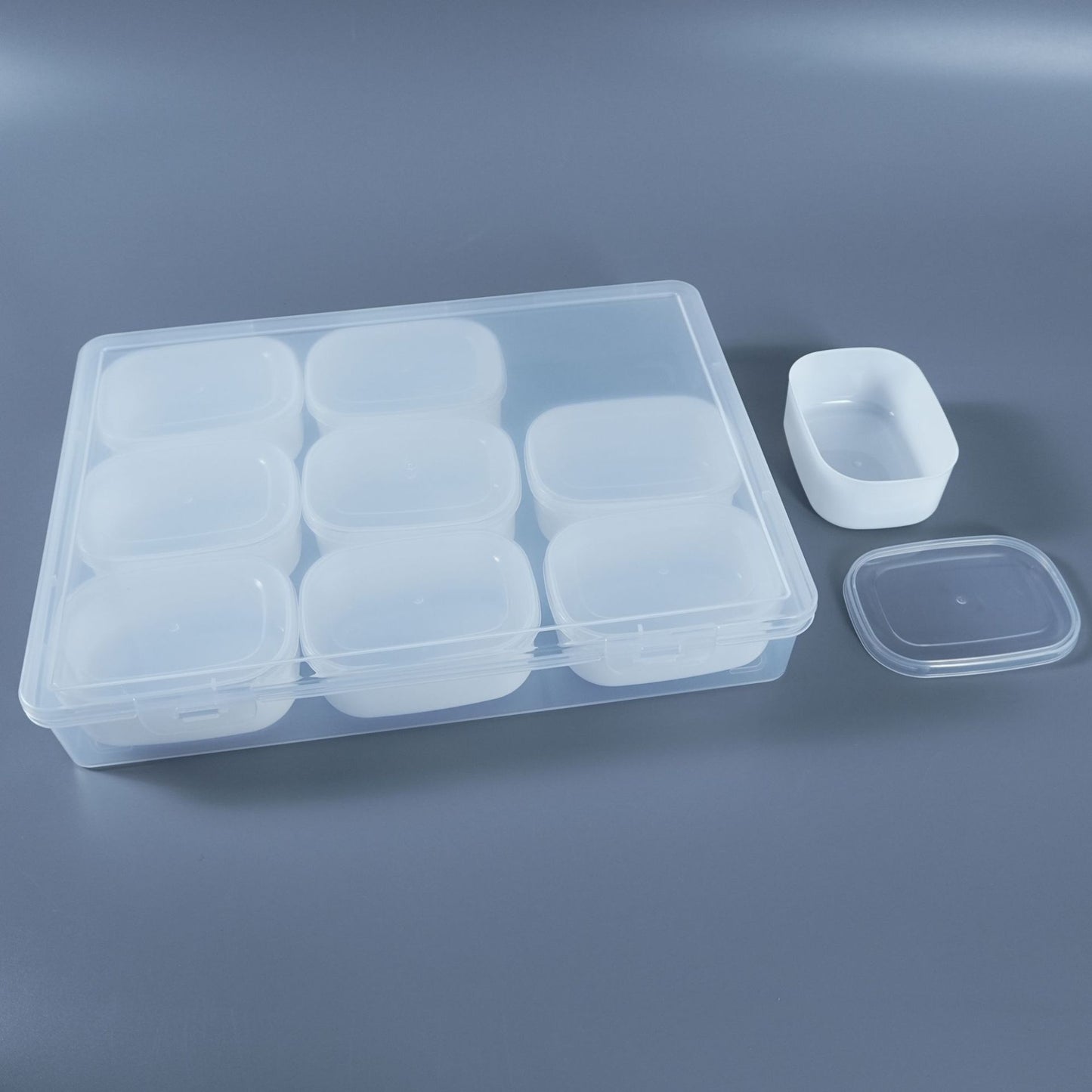 Multi-Functional Transparent Storage Box Acalora