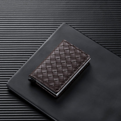 Premium Leather Business Card Holder Acalora