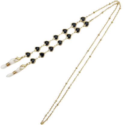 Heart-Shaped Eyewear Chain Acalora