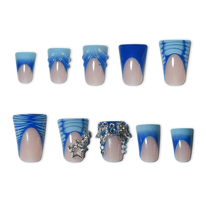 Glamorous 3D Press-On Nail Set Acalora