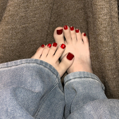 Premium Press-On Toenails Set Acalora