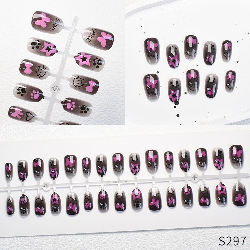 Cute Animal-Themed Press-On Nail Set Acalora