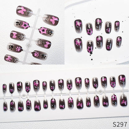 Cute Animal-Themed Press-On Nail Set Acalora