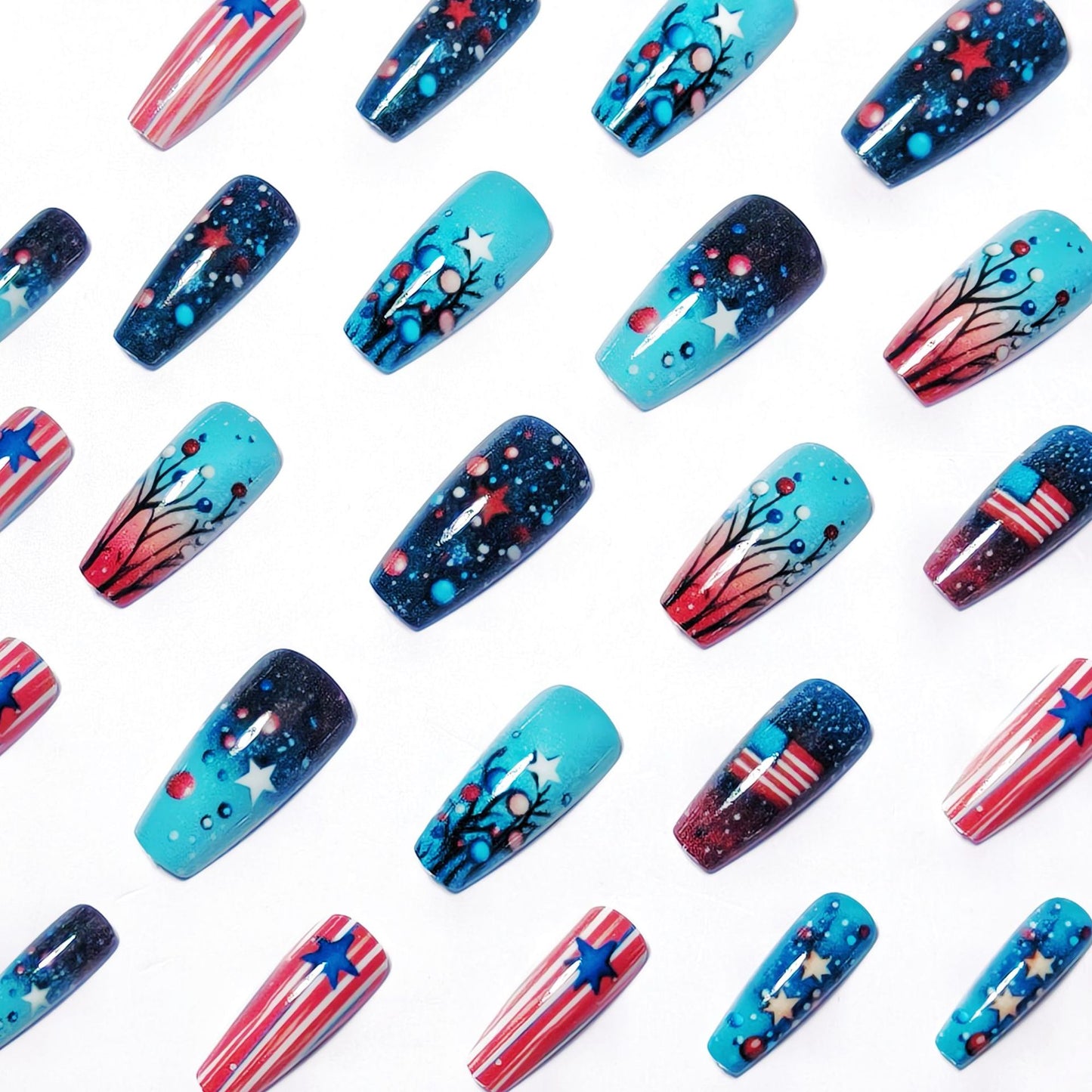 Artistic Celebration Nail Art Acalora