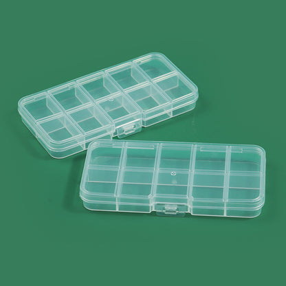 Modular Transparent Multi-Compartment Storage Case Acalora