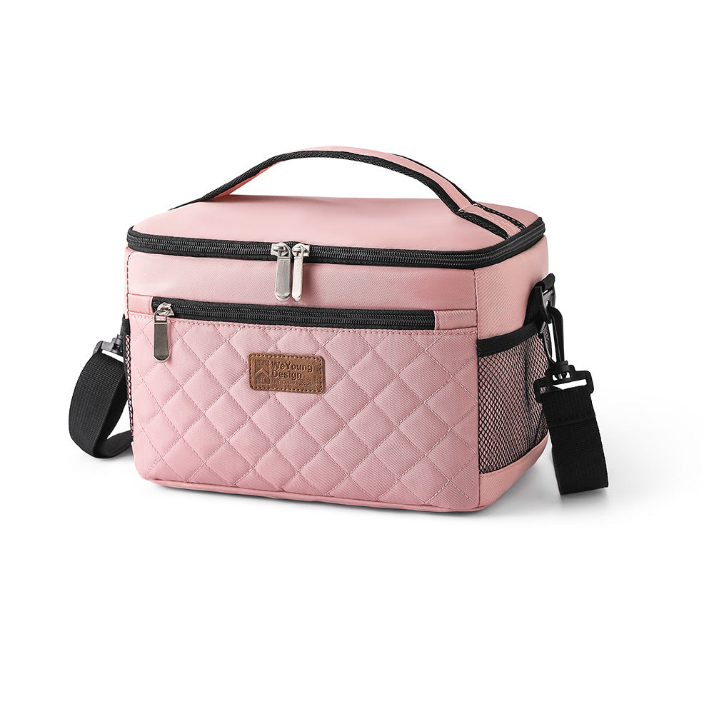 Women's insulated cooler bag with multiple compartments Skanto