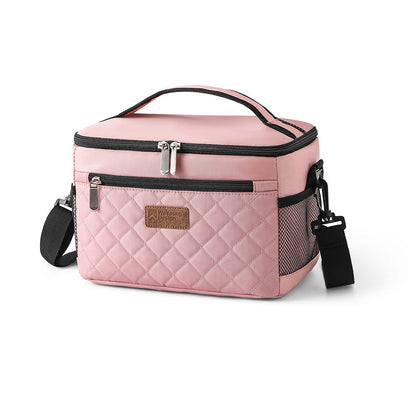 Women's insulated cooler bag with multiple compartments Skanto