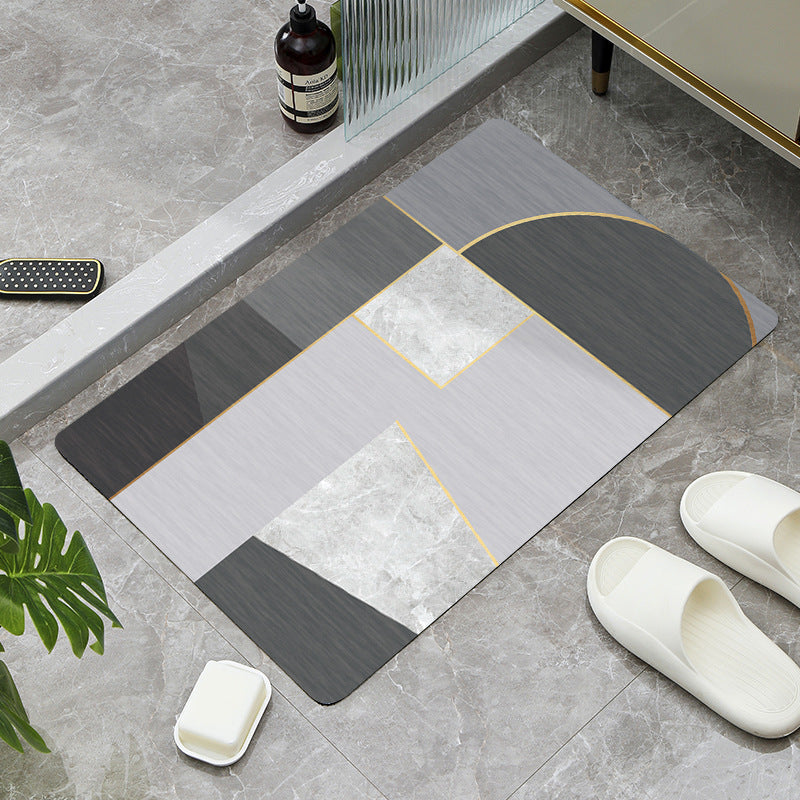 Modern Minimalist Bathroom Mat