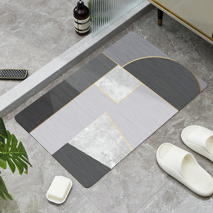 Modern Minimalist Bathroom Mat