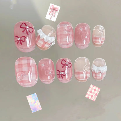 Charming Nail Art Press-On Set Acalora