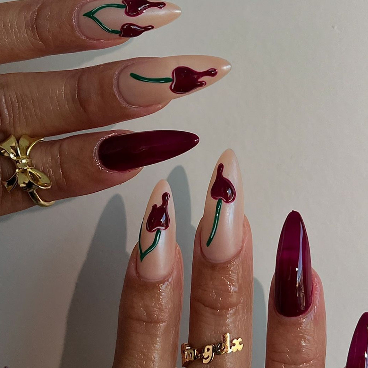 Stylish Stiletto Press-On Nail Set Acalora