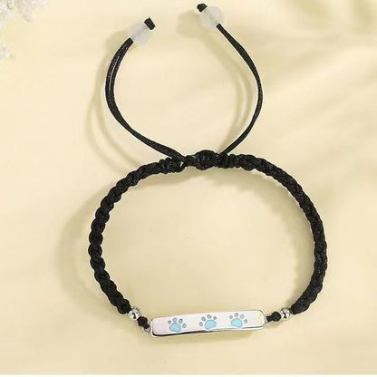 Cute Cat-Themed Charm Bracelet Acalora