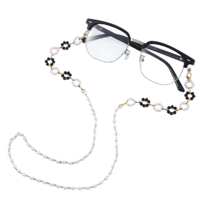 Elegant Beaded Eyewear Chain Acalora