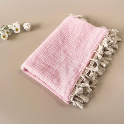 Elegant Cotton Throw Blanket