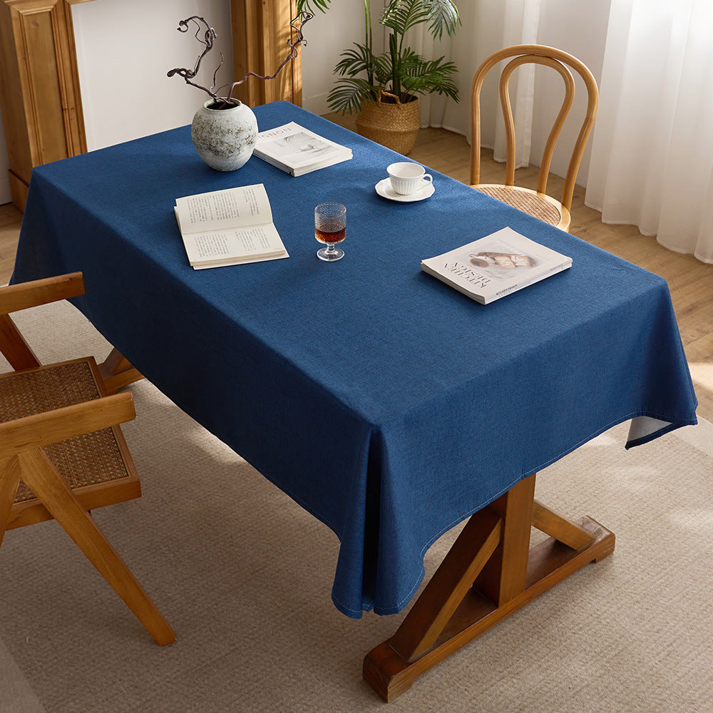 Elegant Soft Fabric Dining Tablecloth