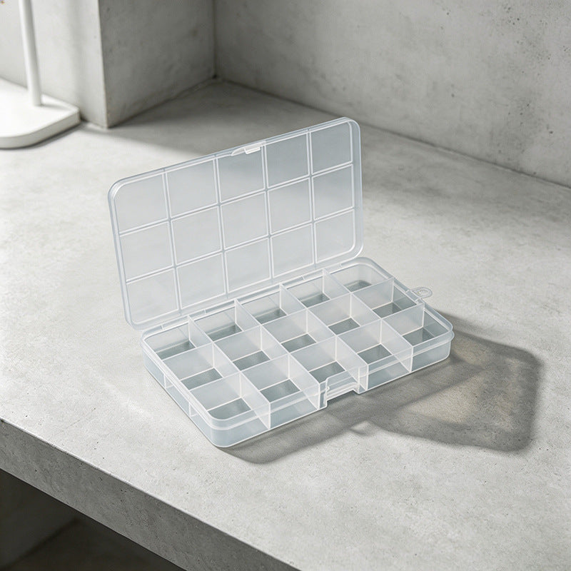 Compact Multi-Compartment Storage Case Acalora