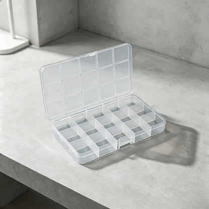 Compact Multi-Compartment Storage Case Acalora
